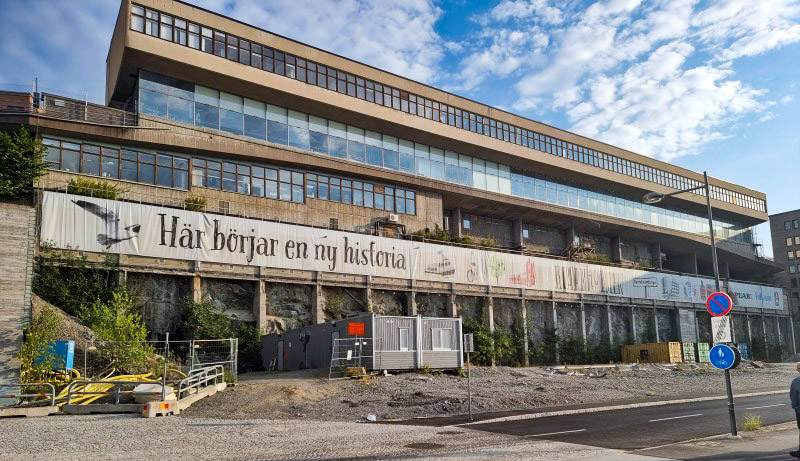 Arkitektur på Kvarnholmen i Nacka